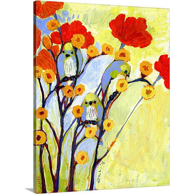 «Noleen Under the Poppies», reproduction d'art sur toile