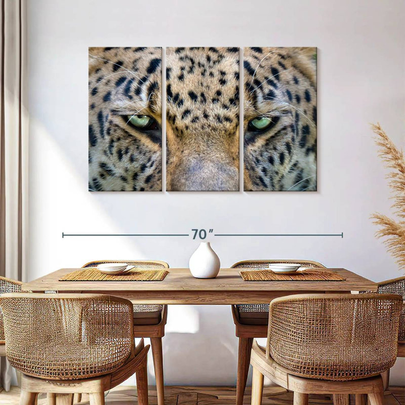 Brampt Leopard Eyes, 36" H x 57" W