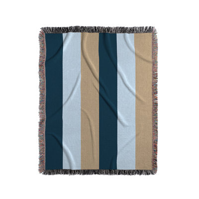 Lynch Abstract Cotton Blend Blanket Throw