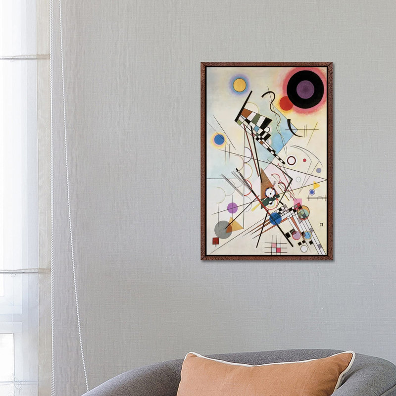 Composition 8, 1923 by Wassily Kandinsky - Gallery-Wrapped Canvas Giclée on Canvas, Classic Wood, Framed Print without Mat