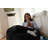 Bean Bag Chair - Shredded Foam Filled Round Pouf Chair - Plush, Ultra Soft Memory Foam Filled Bean Bag Chair with Microsuede Cover - Stuffed Foam Filled Furniture and Accessories for Dorm Room-2065592691-2121120488