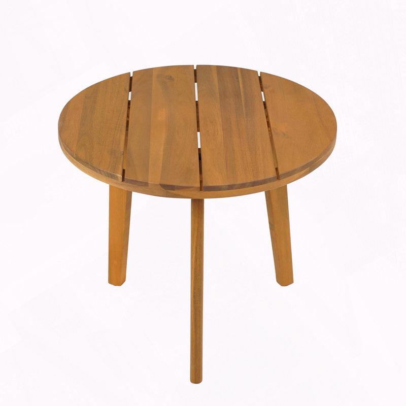 Table d'appoint d'extérieur Acacia