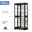 Vitrine en verre avec lumières DEL éblouissantes-959134639