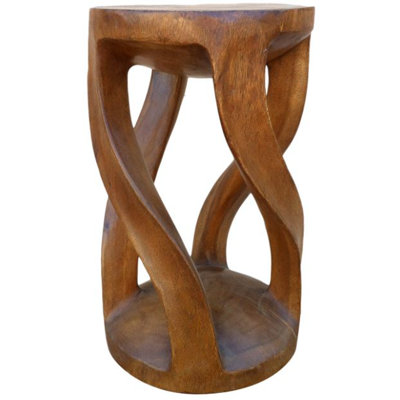 Solid Wood Accent Stool