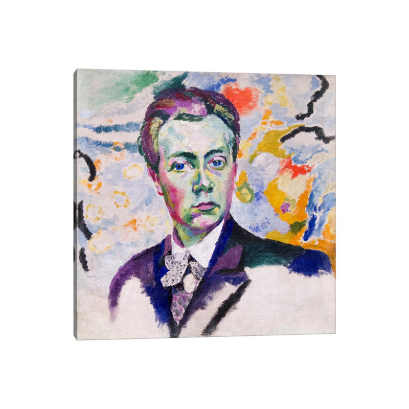 Autoportrait by Robert Delaunay - Wrapped Canvas Print, 30.48 cm H x 30.48 cm W