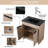  Diandrea  30'' Free-standing Single Bathroom Vanity-2075663001