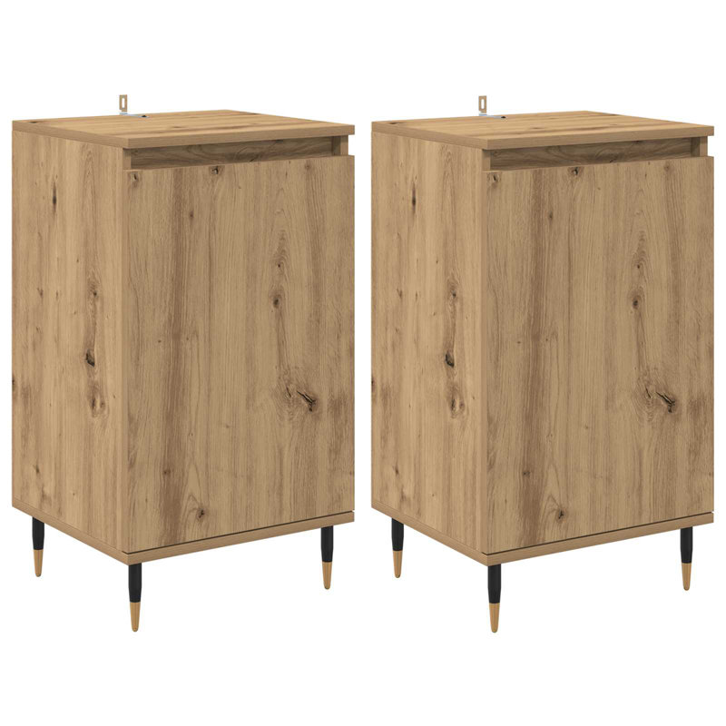 40cm Sideboard, Artisan Oak