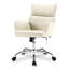 Chaise de travail pivotante en similicuir Caylin-1664664498