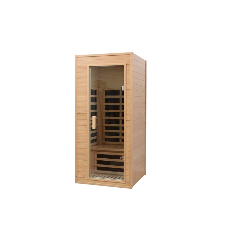 Creationstry 1 - Person FAR Infrared Sauna with Remote Control