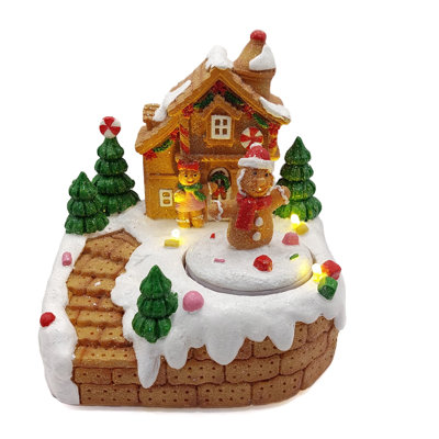 Gingerbread House. Christmas Village  F07-N1-13-2705A