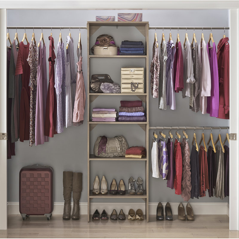 Système De Placard SuiteSymphony, 25" W, Gris naturel