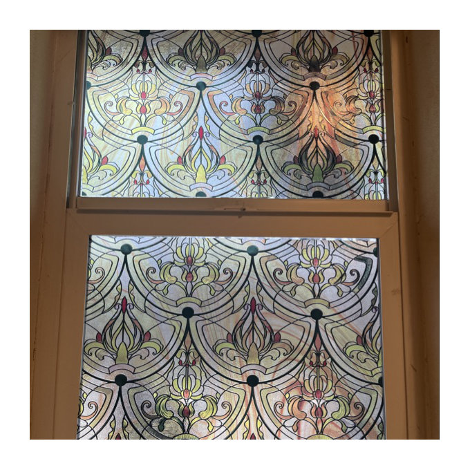 Ironwork Design Glass Accent Window Film