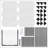 3-Shelf Wire Rack-2039603587