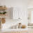 24"W Barn Door Wall Cabinets for Kitchen, Laundry room