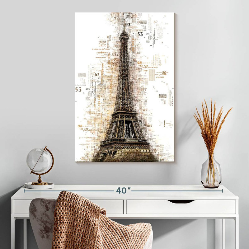 Lilie Paris Eiffel, 30" H x 20" W