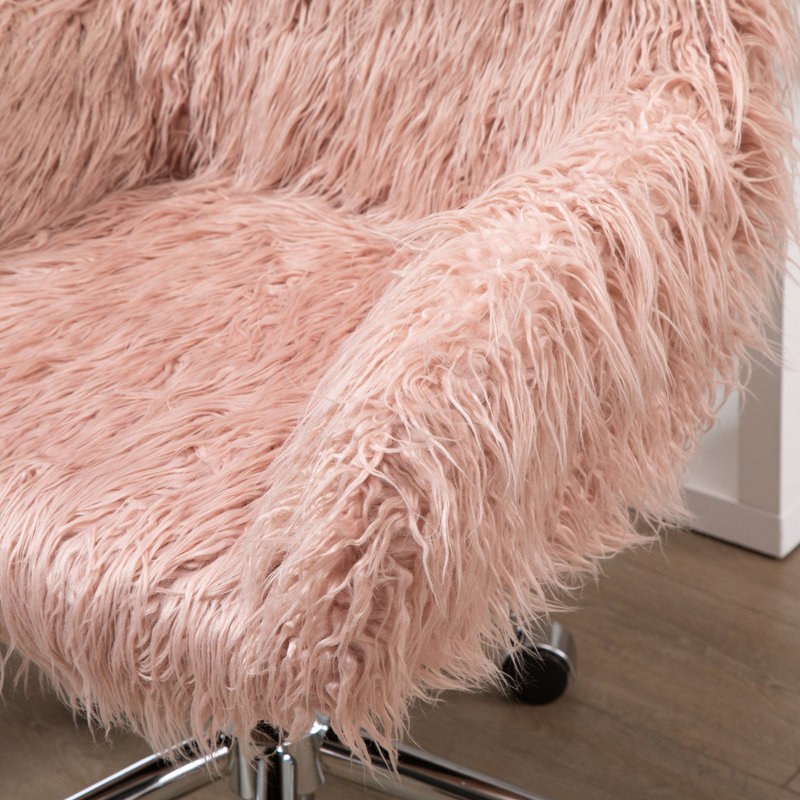 Faux Fur Office Chair