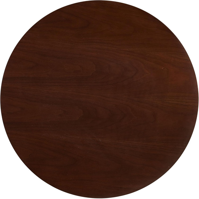 47 Inch T-Shaped Design Dining Table For 4, Walnut Color