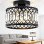 Plafonnier semi-encastré Modern Crystal
