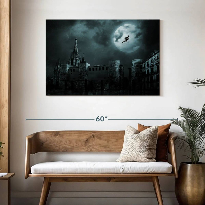 Kelan Witch's Castle, 30" H x 45" W