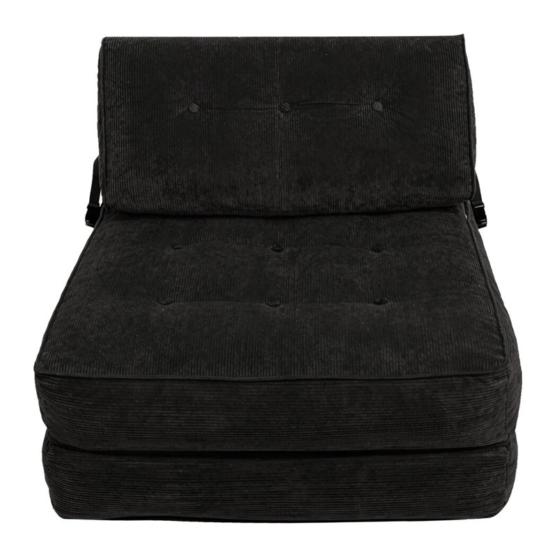 1 Seater Sleeper, Black