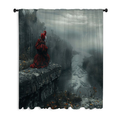 Rideaux clown, occultant et voilages - 1 panneau