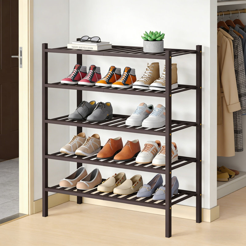 Bamboo Shoe Rack