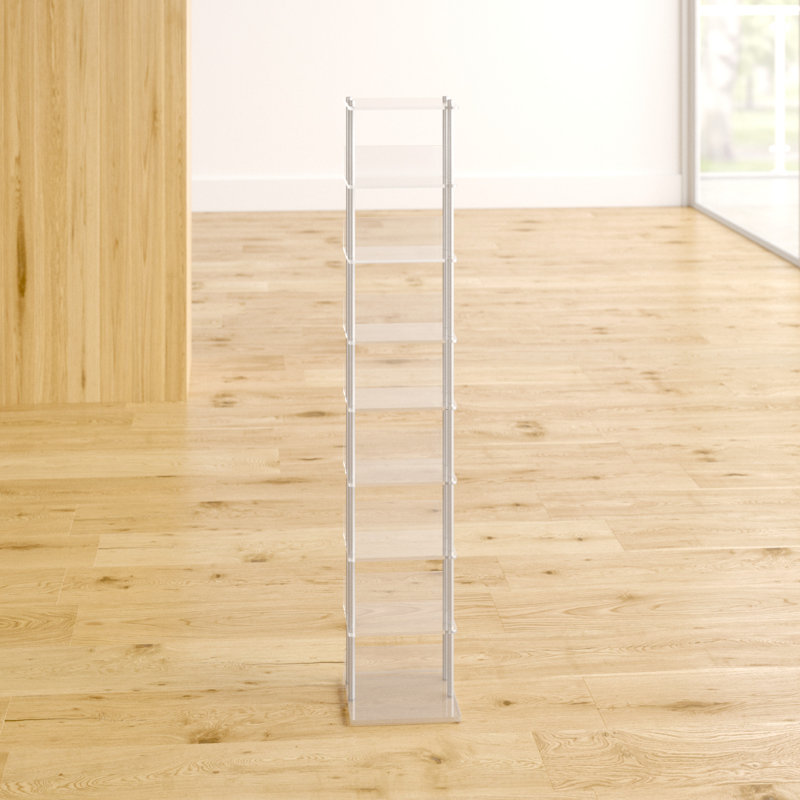 Plastic 117cm H Media Shelves