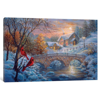 " Winter Sunset " by Nicky Boehme