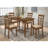 Liandra Chestnut 5-Piece Dining Set