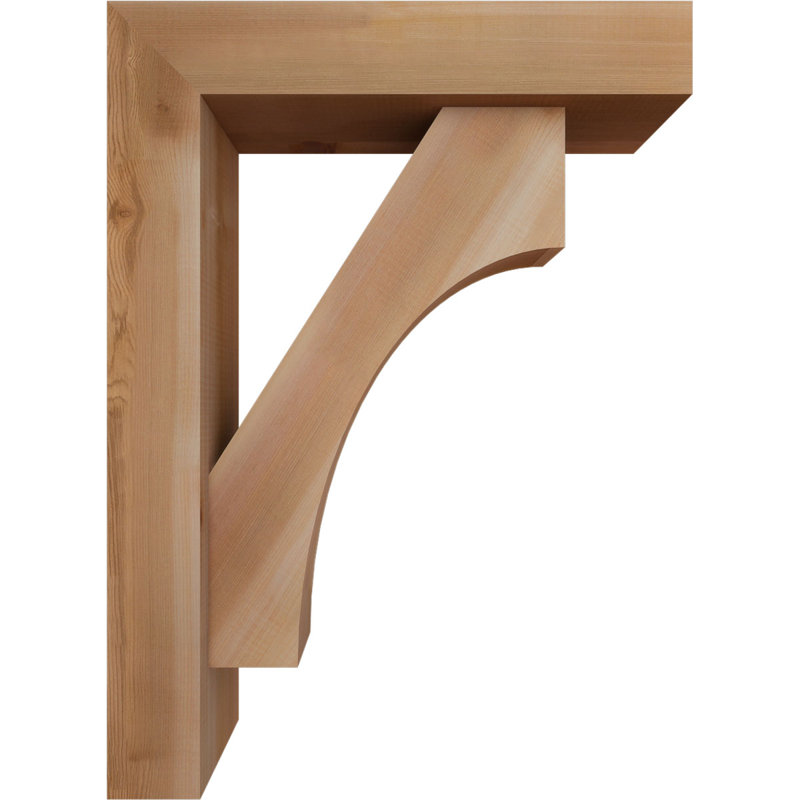 Support Westlake Block avec support décalé, 30 x 22, Cèdre rouge occidental de l 5 1/2 po (lisse)