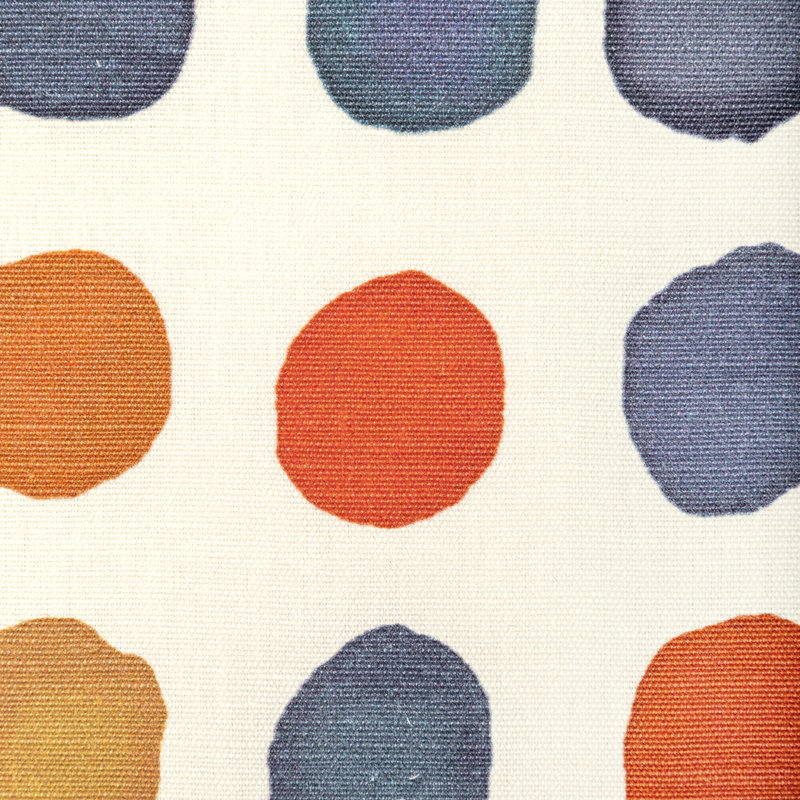 Rhapsody Twister Print Fabric, Sky/Tang