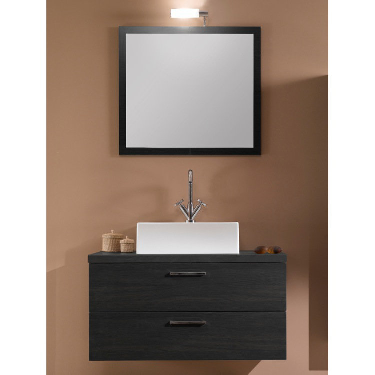 Miroir Aurora, Chêne gris