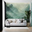 Murale Misty Teal Mountain Valley-765708596