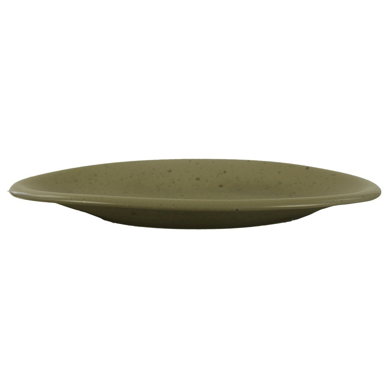 Bosque Charger Plate Olive Stoneware