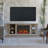 Penrose 58" TV Stand with Slim Electric Fireplace by Real Flame-71608556
