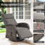 Ensemble de 4 fauteuils inclinables pivotants à double ajustement pour l'extérieur-924507228