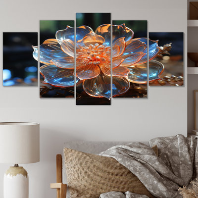 Boho Plants & Flowers Wall Decor on Metal