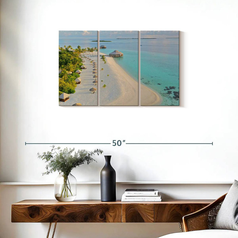 Gillard Dhonfanu Island Coast, H 20 po x l 33 po