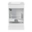 20-Inch Bathroom Vanity with Ceramic Sink, Soft Close Doors and Adjustable Shelves-1285481606-1285481605