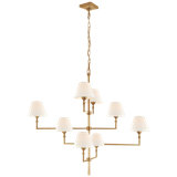 Alexa Hampton Jane Large Offset Chandelier