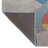 Blue-Themed Multi-Colored Geometric Shape Patterned Creative Modern Decorative Rug-1857766270
