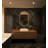 Isalgue Aluminum Oval Mirror