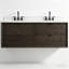 Meuble-lavabo flottant double 60 po avec dessus en pierre reconstituée 60 po-1168154414