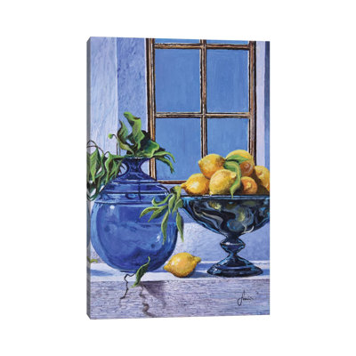 " Lemons " by Sinisa Saratlic Painting Print