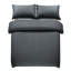 Microfiber Striped Bedding with Pillowcases-67711181-67711185