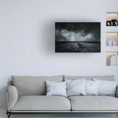 Art mural sur toile tendue - Stefan Eisele, art mural «The Field» pour le salon, la chambre à coucher ou le bureau - 16 x 24
