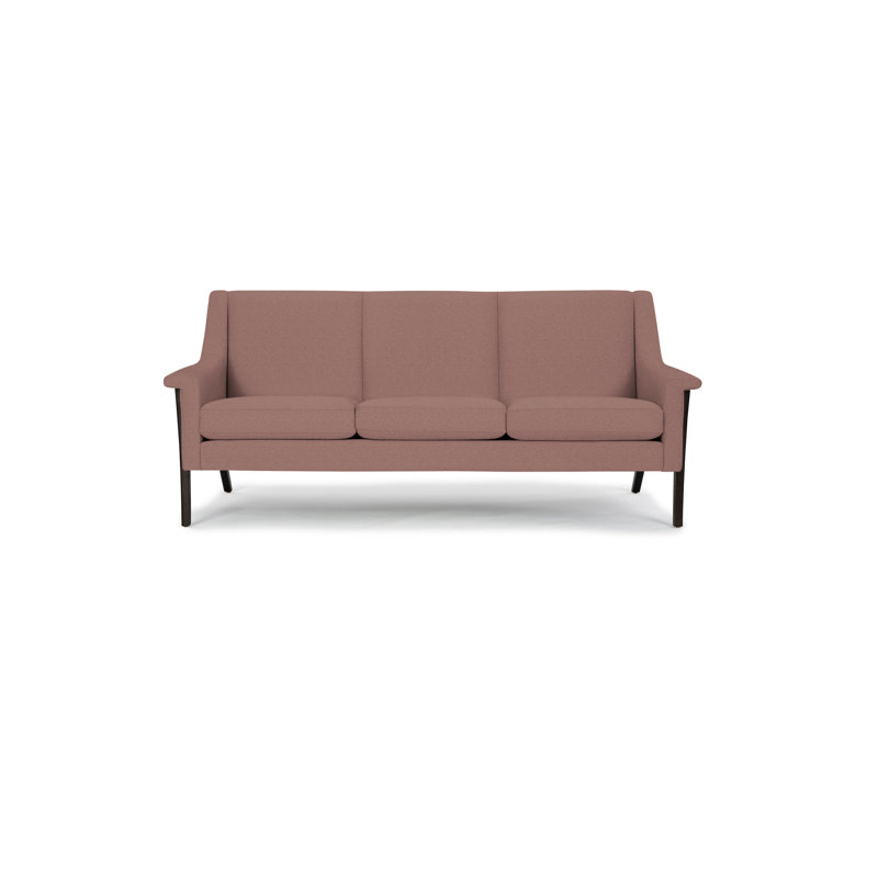Arlo Sofa, Wenge, Peacock Polyester