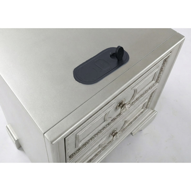 Moshwar TECH NIGHTSTAND TM -USB/LED/WIRELESS