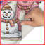 Tapis de bain Llamas avec bonhomme de neige-649203998