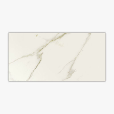 Radiance Calacatta Gold Polished 12x24 Porcelain Tile